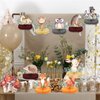 Woodland Animals Baby Shower Decorations Floral Woodland Forest Honeycomb Centerpieces Woodland Creature 3D Table Decorations for Girl Baby Shower Theme Party Supplies Favors