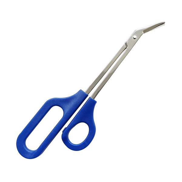 JJHREI 8 Inch Long Handle Toenail Scissors for Thick Nails & Easy Reach Long Handled Toe Nail Clippers for Seniors Women Men
