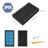 XREY 2 Pack Tesla Model 3 Model Y Air Filter with Activated Carbon Cabin HEPA Air Filter Replacement (2016-2023)