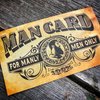 MAN CARD- Business Cards (10 pack)