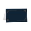 Andaz Press Navy Blue Art Deco Vintage Party Wedding Collection, Printable Table Tent Place Cards, 20-Pack