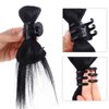 Kopida 4 Pcs Messy Bun Hair Pieces, Natural Claw Clip Half Ponytail Hair Bun, Trendy Cute Sweet Hair Clip Hair Bun Easy Hair pieces Hair Accessory for Women and Girls