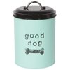 Now Designs Dog Biscuits Tin with Lid, Good Dog Design