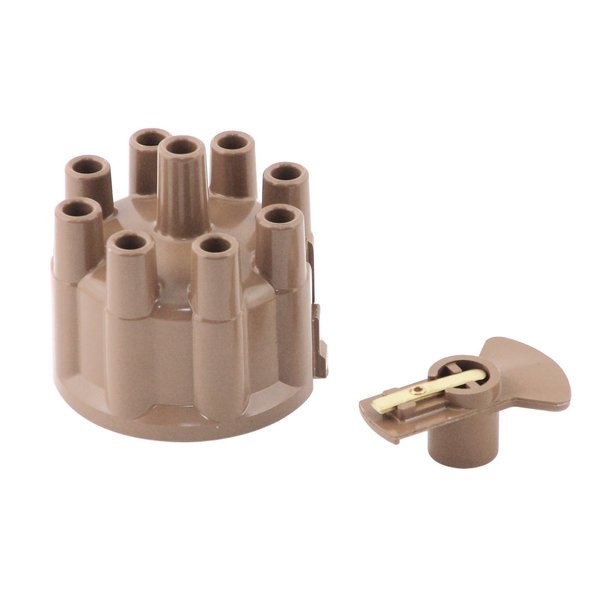ACCEL 8330 Distributor Cap & Rotor Kit - Socket Style - Black