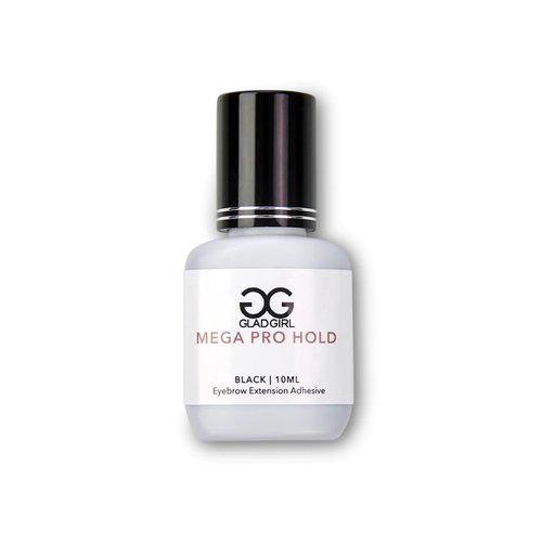 Eyelash Extension Glue by GladGirl | Volumizing Collection Mega Pro Hold | for Volume Lash Extensions | Up to 5 Weeks Retention | Black | Bottle Size 10ml + Remover + Primer (Save 7%) 10ml