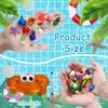 DIYDEC 36pcs Mini Ocean Resin Animals Tiny Sea Animals Figurines Marine Miniature Plastic Animals Aquarium Ornaments Decorations for DIY Fish Tank Potted Micro Fairy Garden Dollhouse