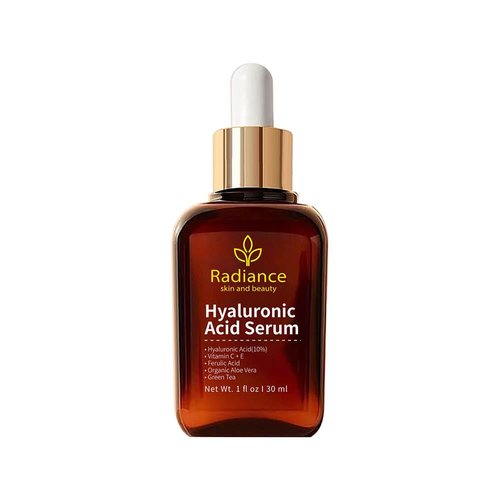 RADIANCE Hyaluronic Acid Serum for face with Vitamin C Serum + E Anti Aging Face Serum All Natural Intense Hydration and Moisture Lock Non-Greasy, Hydrating Anti Aging Anti-Wrinkle - 1 fl oz (30 ML)