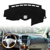 ​​Clidr Car Dashboard Cover Silicone Non-Slip for Lexus RX300 RX330 RX350 4rd SUV 2004 2005 2006 2007 2008 2009 Dash Mat Anti-UV Carpet (Black Edge)