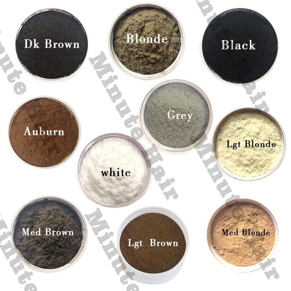 Biggie Sized 57 Gram Bottle Full Of Minute Hair Fibers. HI Grade Hair Building Fibers. Gargantuan Amount of DARK BROWN Fibers Inside A Compact Size Refillable Bottle. Choose Your Color.