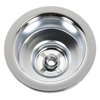 Mr. Scrappy 3.5" Sink Drain Assembly with Twist Lock Basket Strainer, Solid Brass, Polished Chrome