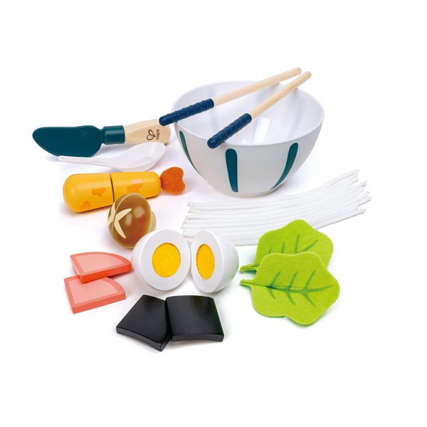 Hape “Slurp-Slurp” Udon Set | Pretend Play Toy Food and Kitchen Playset for Kids, for Children Ages 3+ Years