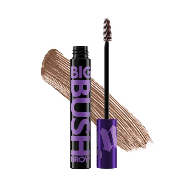 Urban Decay Big Bush Volumizing Tinted Brow Gel (Brown Sugar - Soft Medium Brown), Waterproof, Smudge-Resistant, Flake-Resistant, Buildable Brow Gel Fibers, Up to 24 HR Hold - 0.19 fl oz