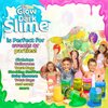 Playbees Glow in The Dark Slime - 6 Pack - Neon Blue, Green, Pink, Yellow Colors - Glowing Slime Kit for Kids - Party Favors, Goody Bag Fillers