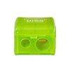 KISS NEW YORK Professional Duo Pencil Sharpener, Convenient, Essential Tool for Eye liner, Lip liner, Sharpens, Easy To Clean, Compact (Sharpener)