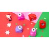 LoveInUSA Punch Craft Set, 10 Pack Hole Punch Shapes Hole Punch Shape Scrapbooking Supplies Shapes Hole Punch Great for Crafting & Fun Projects