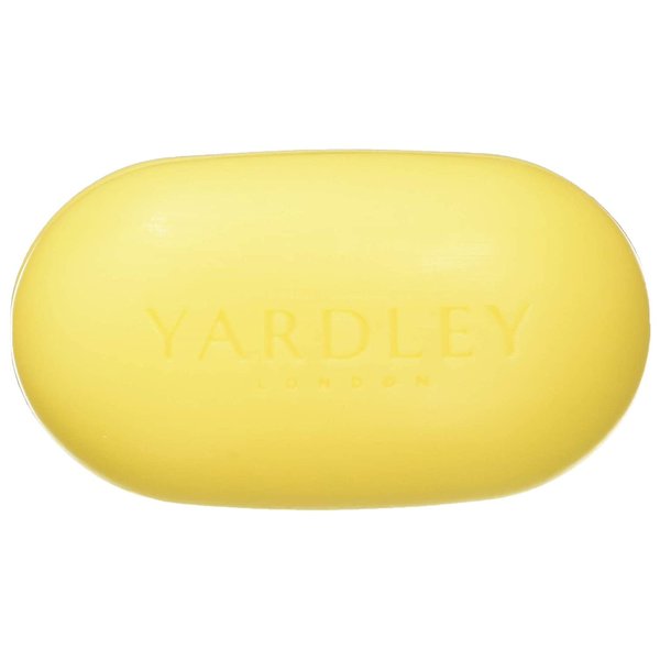 Yardley London Lemon Verbena Naturally Moisturizing Bath Bar, 4.25 ounce