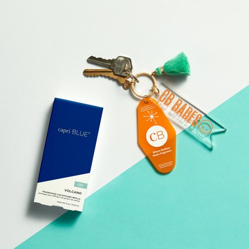 Capri Blue Fragranced Car Diffuser Refills - Volcano Car Freshener Refills - Car Scent Diffuser Refills