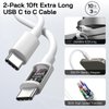 i Phone 16 15 Charger Fast Charging, 2Pack Dual Port 20W USB C PD3.0 Wall Charger Block with 10FT USB C to C Cord for iPhone 16 Pro Max /16 Pro/16 Plus/15 Pro Max /15 Pro/15 Plus, iPad Pro/Air/Mini 6