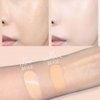 Witch's Pouch Essence Serum Facial Deep Hydration Radiant Barrier BB Cushion Foundation SPF38 PA++ Cover Long Lasting Toneup Moisture Korean Makeup (21 Light Beige)