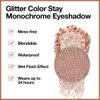 CAKAILA Single Gold Brown Glitter Shimmer Eyeshadow,Bright High Pigment Intense Monochrome Eye Shadow,Buildable Sparkly Eye Glitter Shimmer Finish,24 Hour Eye Makeup Longwear Waterproof,Blendable
