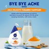 NIVEA Face Wash, Milk Delight TURMERIC, for Acne-Prone Skin, 100 ml