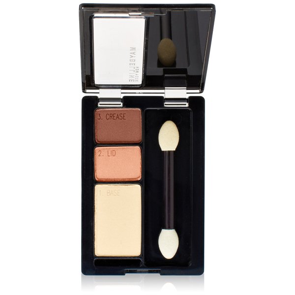 Maybelline New York Expert Wear Eyeshadow Trios, Bronze Haze, 0.13 Ounce