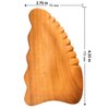 Handmade Wooden Gua Sha Massager for Face, Neck, and Body Natural Lymphatic Drainage Tool Deep Tissue Wooden Scraper Anti-Aging Facial Tool Eco-Friendly Self-Care Massage for Relaxation & Glowing Skin Anniversary Gift Unique Gift for Wife Gua Sha Facial T