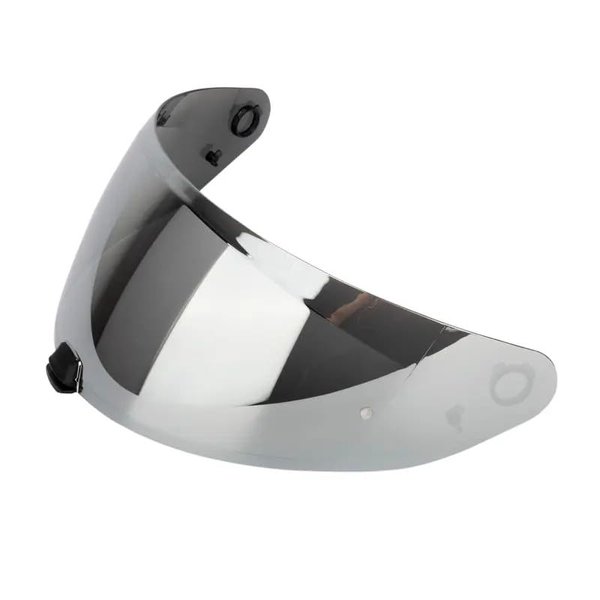 The Helmet Shop HJ-31 Shield Silver Mirror Replacement Visor for i10 and i70 Motorcycle Helmets (Silver Mirror)