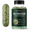 20MG Sulforaphane | From Broccoli Sprouts & Seed Extract | 565MG Microbeadlet Complex | 26MG of Glucoraphanin + Myrosinase | Complete NRF2 Activator, Antioxidant & Cellular Health Supplement | 60 Ct.