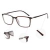 MARE AZZURO Reading Glasses Men 3.50 Stylish Readers 3.5 Strength Fashion Reader Glasses 350 for Male