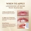 Lip Mask - Lip Sleeping Mask for Lip Care - Hydrating Lip Serum and Treatment with Collagen Peptide and Squalane - Clinically Tested Formula for Plumping Lips