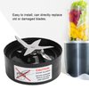 Universal Extractor Cross Blade ABS Stainless Steel Blender Blade Replacement Easy to Install Fit for 1000W Juicer Blender Parts Accessories