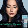 Water Works Powder Hair Color, Permanent, 3 packs (Blue Black)
