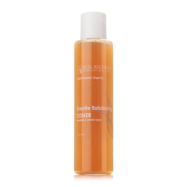 100% Natural & Organic Gentle Exfoliating Toner. Best Toner for Dull, Dry and Drab Skin. Remove Dead Skin Cells & Improve Skin Tone & Texture with AHAs & Botanical Extracts. Home or Professional Use.