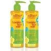 Alba Botanica Coconut Milk Facial Wash 8 Oz (Pack of 2)