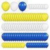 Uniquer Blue Yellow White Balloon Garland Kit, Latex Balloons Arch Kit, Birthday Wedding Anniversary Engagement Party Supplies
