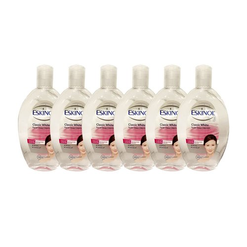 Eskinol Facial Cleanser 225 Ml - 7.6 Oz (Pack of 6) (Classic White)