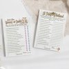 DISTINCTIVS Woodland Bear Baby Shower - All Things Woodland and Mommy or Daddy Matching Game (2 Game Bundle) - 20 Dual Sided Cards