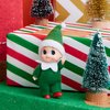 JOYIN Christmas Elf Plush Doll, Green Tiny Soft Plush Christmas Elf Doll Accessories for Christmas Holiday Decorations, Christmas Dress-Up Party.