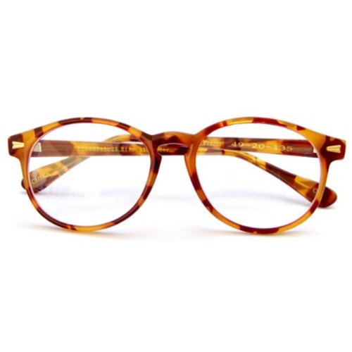 The Actor BIFOCAL Unisex Round Reading Glasses, Readers for Men and Women, Light Brown Tortoise +1.75