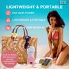 Roll On Wax Kit with Wax Warmer for Hair Removal - Wax Roller Heats Up Wax to Remove Unwanted Hair from Sensitive Areas - Waxing Strips, Wax Heater and Other Waxing Accessories Included