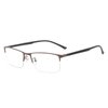 UniVison 58002 Anti-fatigue Anti-blue Light Reading Glasses Mens Lightweight (Brown +2.50)