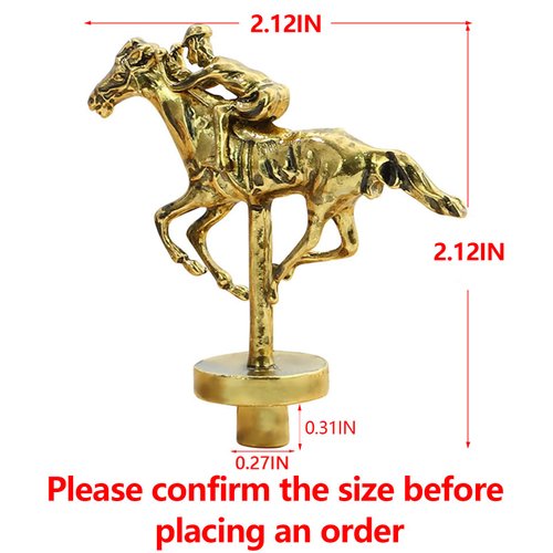 Grhonior Metal Horse for Horse Racing Board Game,Gold x4, Rose Gold x4, Silver x3 Classic Style Collection Souvenirs (Gold 4+Rose Gold 4+Silver 3)