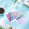 YECIRALA 20 Sheets 440 Pcs Toenail Stickers for Women Nail Art Wraps Toe Nail Stickers Nail Wraps for Toes Nail Polish Strips Stick On Nails Polish Stickers for Toenails Gel Nail Strips Color Strips