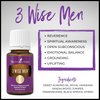 Young Living 3 Wise Men - 15ml - Spiritual Awareness Essential Oil Blend for Peaceful Sleep, Relaxation, and Meditation - Almond Oil Base Aromatherapy