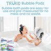 TruKid Bubble Podz for Baby, Refreshing Bubble Bath for Dry, Sensitive & Soft Skin, pH Balanced for Eye Sensitivity, Enriched with Lavender Flower, Lavender Scent, All Natural Ingredients (24 Podz)