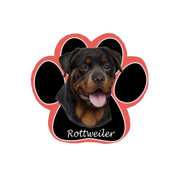 Rottweiler Dog Paw Non-Slip Mousepad
