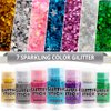 Beagirl Silver Body Glitter Stick for Women,Chunky Glitter stick for Body,Face,Hair,Lip,Eye,Long Lasting Sequins Holographic Makeup Glitter,Body Shimmer Accessories for Festival Art Party Halloween