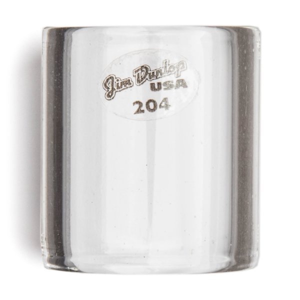 JIM DUNLOP 204 Tempered Glass Slide, Medium Wall Thickness, Medium Knuckle