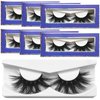 Mink Lashes Bulk 22mm Lashes Fluffy Yasnai Eyelashes, Real Mink Lashes 6 Pairs Pack Wispy Long 9D EyeLashes Wholesale